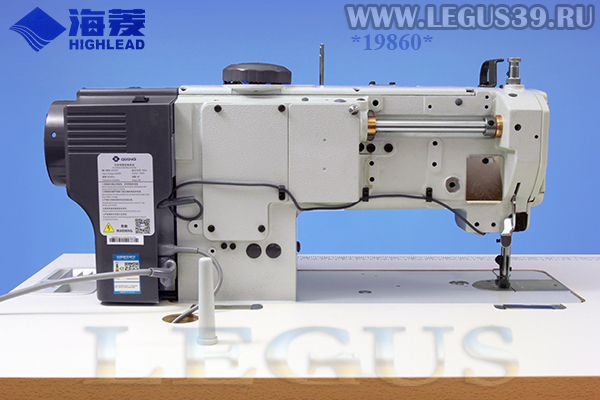 Швейная машина HIGHLEAD GC0658-CXZ (комплект)  С тройным продвижением, для тяжелых материалов и кожи, нитка 10 max