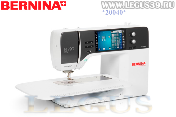 Швейно-вышивальная машина Bernina 790 PRO (2024) (вышивальный модуль приобретается дополнительно)  BERNINA 790 PRO – новый уровень шитья, квилтинга и вышивания