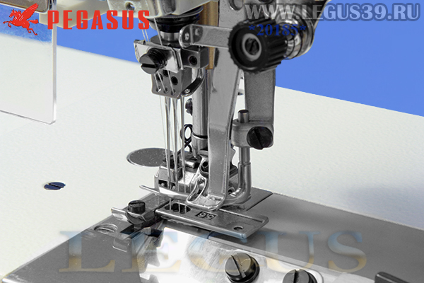 Распошивальная машина PEGASUS CW52-02EX356/D (Direct drive) арт.354816 - распошивальная (плоскошовная) машина с плоской платформой (2 в 1) для окантовки косой бейкой (Встроенный сервопривод)