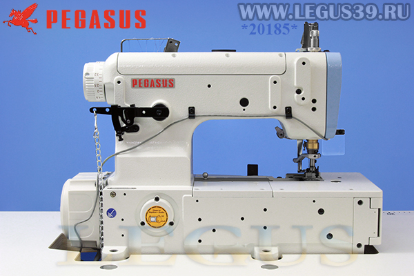 Распошивальная машина PEGASUS CW52-02EX356/D (Direct drive) арт.354816 - распошивальная (плоскошовная) машина с плоской платформой (2 в 1) для окантовки косой бейкой (Встроенный сервопривод)