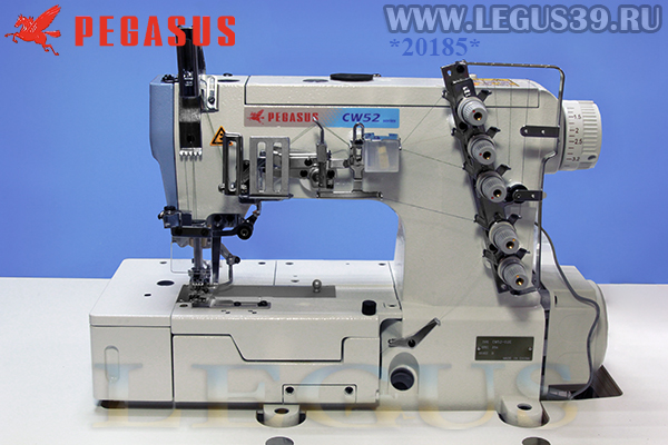 Распошивальная машина PEGASUS CW52-02EX356/D (Direct drive) арт.354816 - распошивальная (плоскошовная) машина с плоской платформой (2 в 1) для окантовки косой бейкой (Встроенный сервопривод)