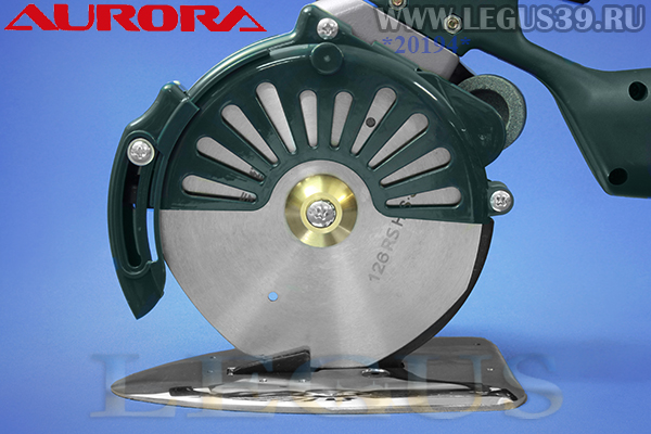Нож раскройный дисковый AURORA KSM-126A с аккумулятором арт.350111, лезвие 126 мм, высота резки - 40 мм