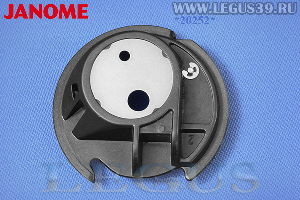 Шпуледержатель Janome MC500e, MC550, MC400, MC9850, MC9850SE, MC9900, Skyline S9  846652607 20g (202253002) с желтой точкой Bobbin holder yelloy