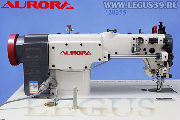 Швейная машина AURORA A-0302DE-CX-L 12мм  с шагающей лапкой и увеличенным челноком для шитья тяжелых материалов, двойное продвижение арт.287023