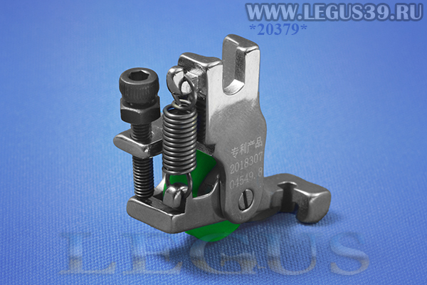 Лапка S518L/T168 для потайной молнии с роликом 2018307 04549.8 Roller Invisible Zipper Presser Foot (среднее качество 2й сорт, Китай)