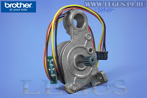 Минимотор продвижения зубчатой рейки XE4083001 Brother V5 и V7  (ORIGINAL) оригинал