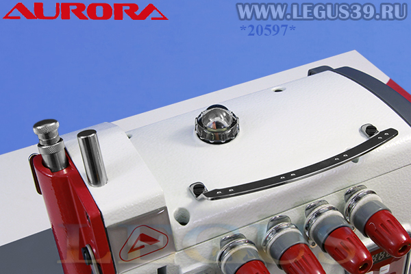 Оверлок AURORA A-700DN-5-X2 (Direct drive) арт.336168 - пятиниточная двухигольная стачивающе-обметочная машина со встроенным сервоприводом.