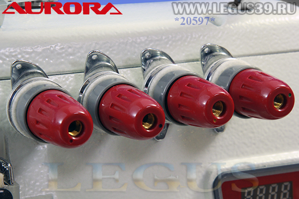Оверлок AURORA A-700DN-5-X2 (Direct drive) арт.336168 - пятиниточная двухигольная стачивающе-обметочная машина со встроенным сервоприводом.