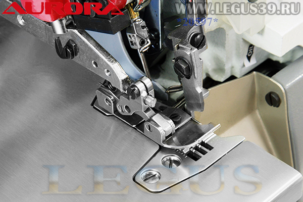 Оверлок AURORA A-700DN-5-X2 (Direct drive) арт.336168 - пятиниточная двухигольная стачивающе-обметочная машина со встроенным сервоприводом.