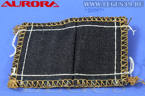 Оверлок AURORA A-700DN-5-X2 (Direct drive) арт.336168 - пятиниточная двухигольная стачивающе-обметочная машина со встроенным сервоприводом.