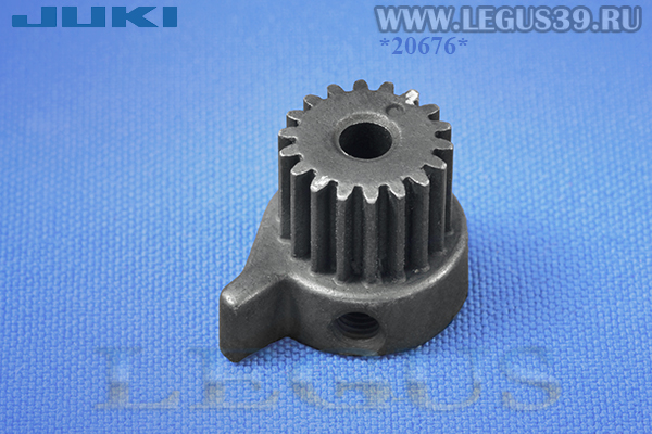 Шкив для бытовых швейных машин Juki HZL серий F, G, DX, 18 зубов (pulley teeth) 40055530 (втулка на двигатель) ø Ø вала 3 мм, оригинал, арт.193485