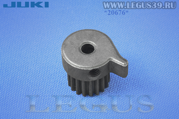 Шкив для бытовых швейных машин Juki HZL серий F, G, DX, 18 зубов (pulley teeth) 40055530 (втулка на двигатель) ø Ø вала 3 мм, оригинал, арт.193485
