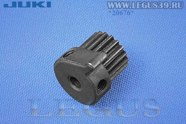 Шкив для бытовых швейных машин Juki HZL серий F, G, DX, 18 зубов (pulley teeth) 40055530 (втулка на двигатель) ø Ø вала 3 мм, оригинал, арт.193485