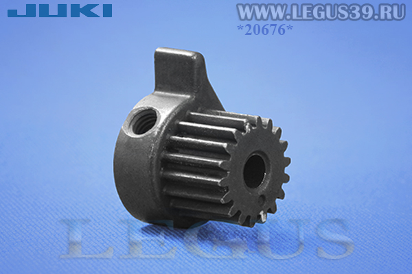 Шкив для бытовых швейных машин Juki HZL серий F, G, DX, 18 зубов (pulley teeth) 40055530 (втулка на двигатель) ø Ø вала 3 мм, оригинал, арт.193485