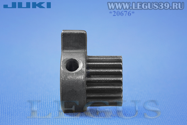 Шкив для бытовых швейных машин Juki HZL серий F, G, DX, 18 зубов (pulley teeth) 40055530 (втулка на двигатель) ø Ø вала 3 мм, оригинал, арт.193485