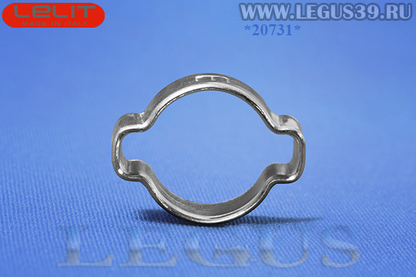 Хомут CD378/1 9-11мм с двумя ушками на паровой шланг парогенератора Lelit M 9/11 Hose Clamp, Fascetta Stringitubo, оригинал