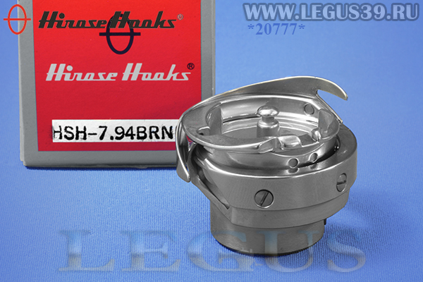 Челнок HIROSE HOOK HSH-7.94BRN(H) для средних и тяжелых тканей, для игольного продвижения, без обрезки нити, для промышленных машин, например: BROTHER DB2-B721-5, Protex TY-B721-5. Оригинал (Япония)